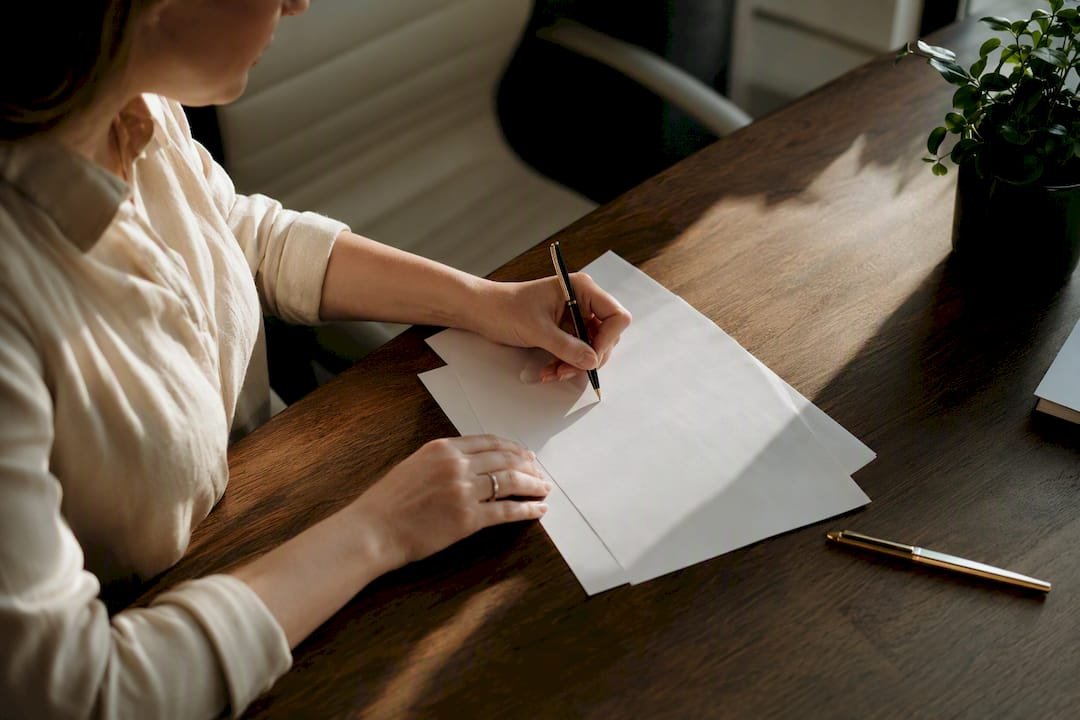 Filling out new hire employment forms