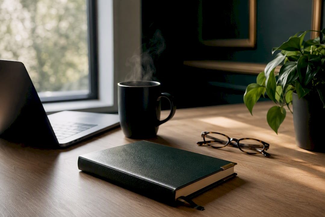 Organized workspace symbolizing efficient month-end close