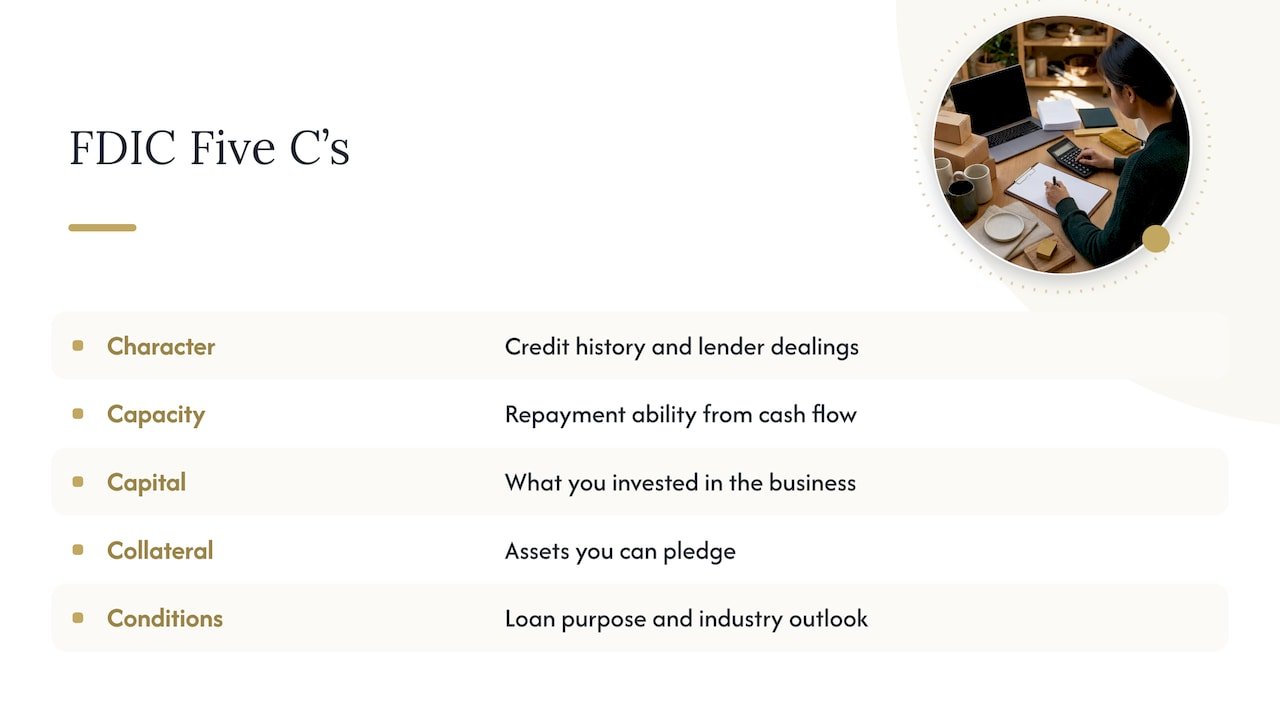 Five lender criteria for small-business loan readiness